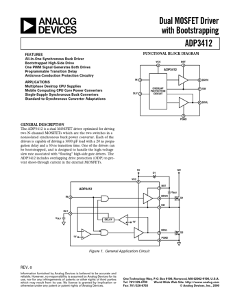  Datasheet Preview Page 1