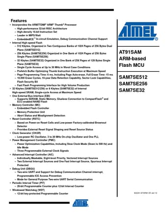  Datasheet Preview Page 1