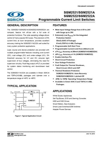  Datasheet Preview Page 1