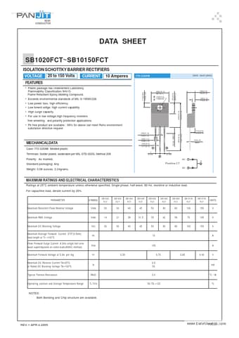  Datasheet Preview Page 1