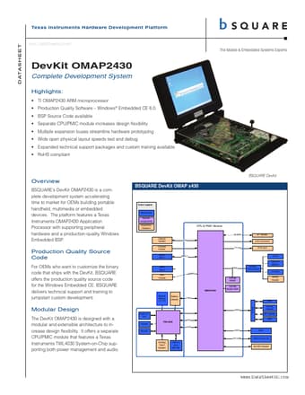  Datasheet Preview Page 1