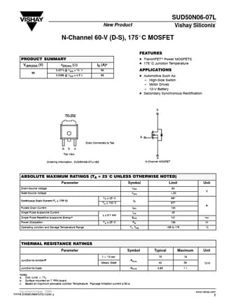  Datasheet Preview Page 1