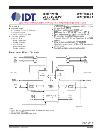  Datasheet Preview Page 1