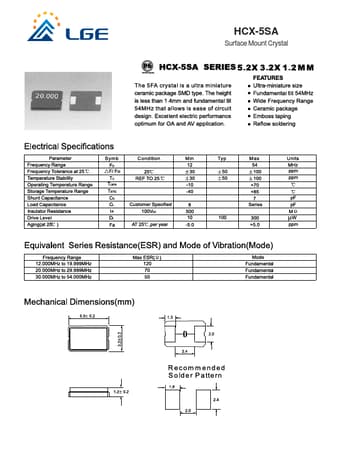  Datasheet Preview Page 1