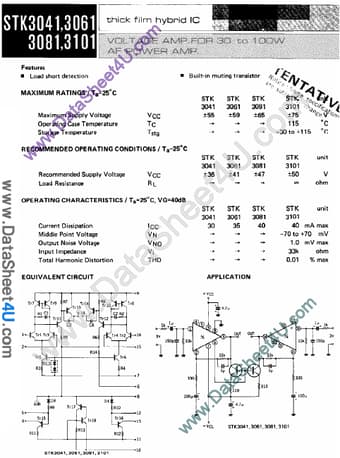  Datasheet Preview Page 1