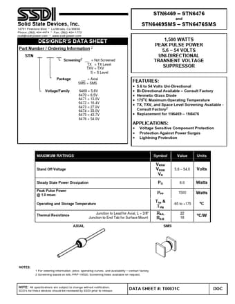  Datasheet Preview Page 1
