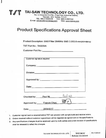  Datasheet Preview Page 1