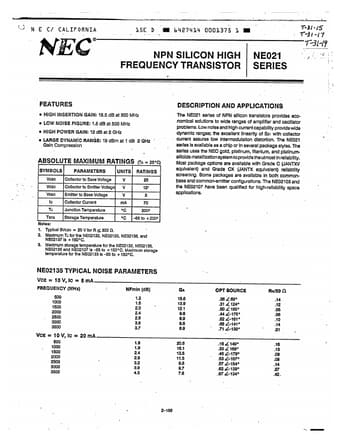  Datasheet Preview Page 1