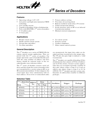  Datasheet Preview Page 1