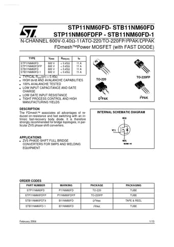  Datasheet Preview Page 1