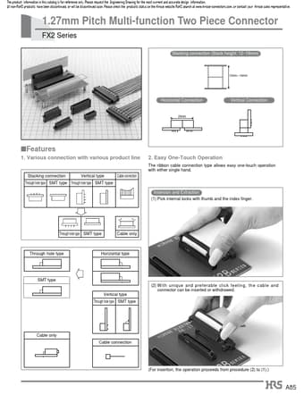  Datasheet Preview Page 1
