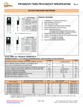  Datasheet Preview Page 1