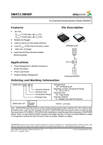  Datasheet Preview Page 1