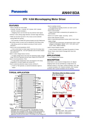  Datasheet Preview Page 1