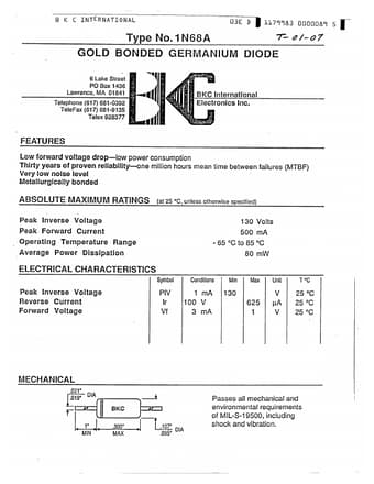  Datasheet Preview Page 1
