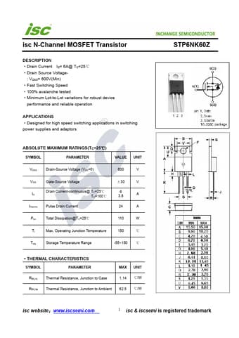 Datasheet Preview Page 1