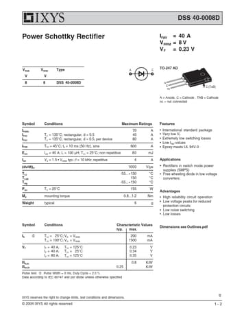  Datasheet Preview Page 1
