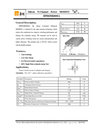  Datasheet Preview Page 1
