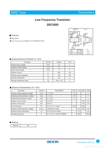  Datasheet Preview Page 1