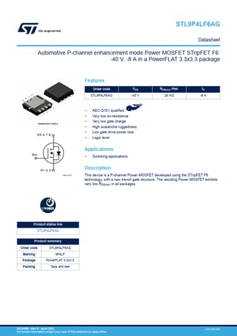  Datasheet Preview Page 1