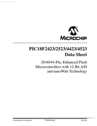  Datasheet Preview Page 1