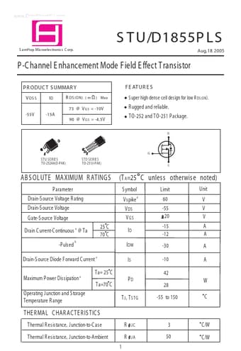  Datasheet Preview Page 1