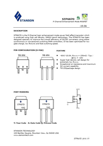  Datasheet Preview Page 1
