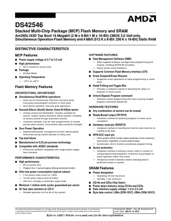  Datasheet Preview Page 1