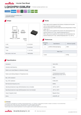  Datasheet Preview Page 1