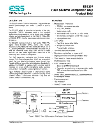  Datasheet Preview Page 1